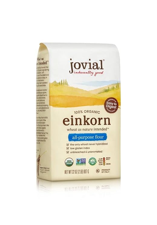 Jovial Organic Einkorn Unbleached All Purpose Flour, 32 Oz, 10 Pack