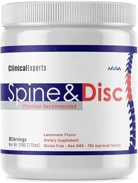 Navan Spine and Disc Osteo Nutrition Supplement Powder - 30 Servings | Calcium, Phosphorus, Vitamin D, Glucosamine, Chondroitin, MSM, Turmeric by Clinical Experts