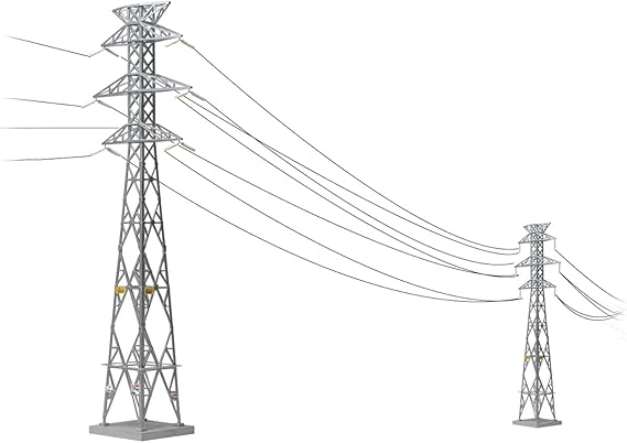 Scene Collection Scene Accessories 084-3 Transmission Tower A3 Diorama Supplies 323112