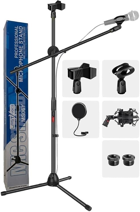 Lastvoice Ms06PAK Mikrofon Standı Shock Mount Pop Filter Set