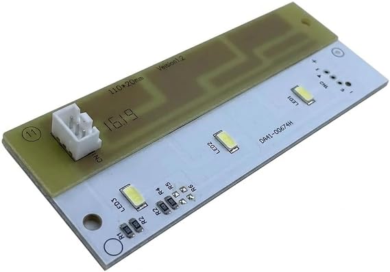 JJG DA41-00674H Assembly Lamp for Compatible with Samsung RF18HFENBWW/USRT70F18LRSRAART70F18LASRAART Freezer LED Lamp Parts