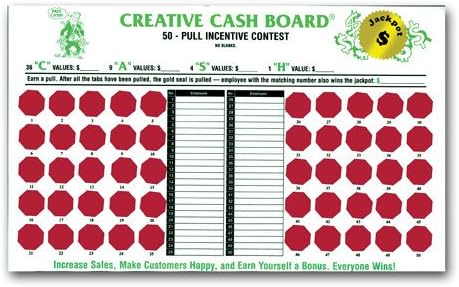 Flywheel Incentive Cash Board - Creative Cash