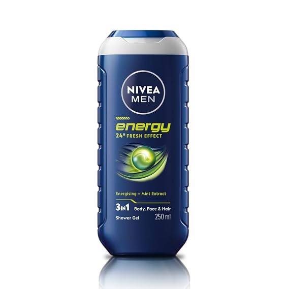 Nivea For Men Energy Shower Gel | 250ml (8.45 Fl Oz)