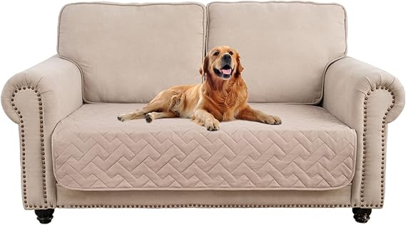 fuguitex Waterproof Dog Bed Cover Couch Cover for Pet Anti-Slip Cat Mat Pet Pad Blanket for Sofa Chair Recliner Bed Furniture Protrctor