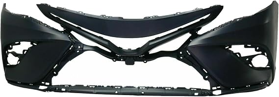 Parts N Go Front Primed Bumper Cover For 2018-2020 Toyota Camry SE without Sensor TO1000440 521190X938