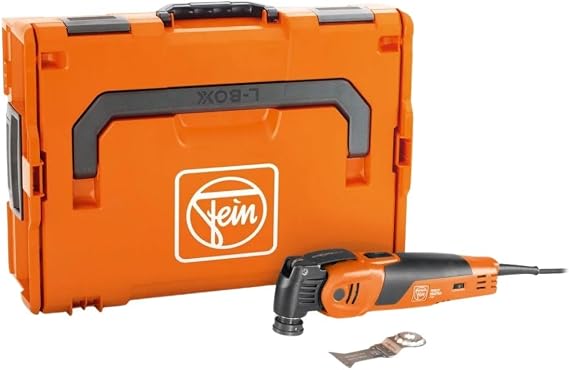 Fein MultiMaster MM 700 Max Oscillating Multi-Tool | For Interior Construction and Renovation, Starlock Max Mount, QuickIn System, Constant Speed, Metal Drive Head, 72296863090