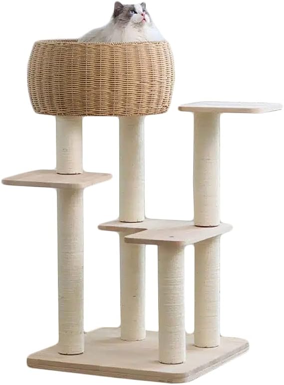 Cat Tree for Large Cats 20 Pounds Heavy Duty, Tower For Cats For Large Cats