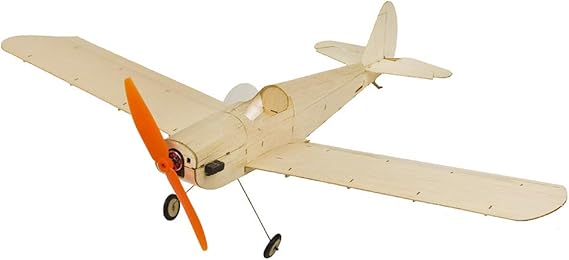 Balsa Wood Airplane Kit Micro 3CH 460mm Spacewalker RC Un-Assembled Flying Model for Fun (K0905-145)
