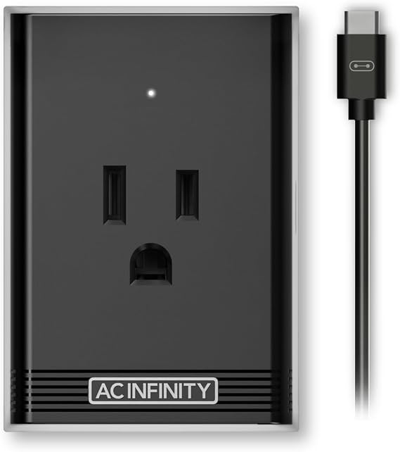 AC Infinity UIS Control Plug, Plug Adapter for Connecting UIS