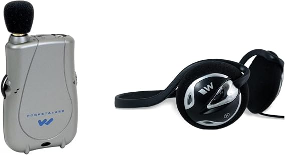Williams Sound PKT D1 H26 with Rear-wear Headphone