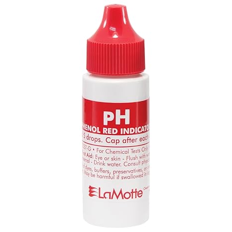 LaMotte 7037-G Liquid Reagent, pH Indicator, 1 oz.