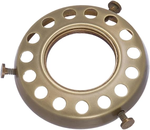 B&P Lamp 2 1/4" Fitter, Brass Screw-on, Uno-type Shade Holder