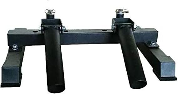 T-Bar Row Solid Steel Landmine Platform| 360° Pivoting T Bar Row Attachment Platform| Fitting 1’’ Standard & 2’’ Olympic Bar, Great For Back Exercises & Entire Body Strength,B,outstanding78