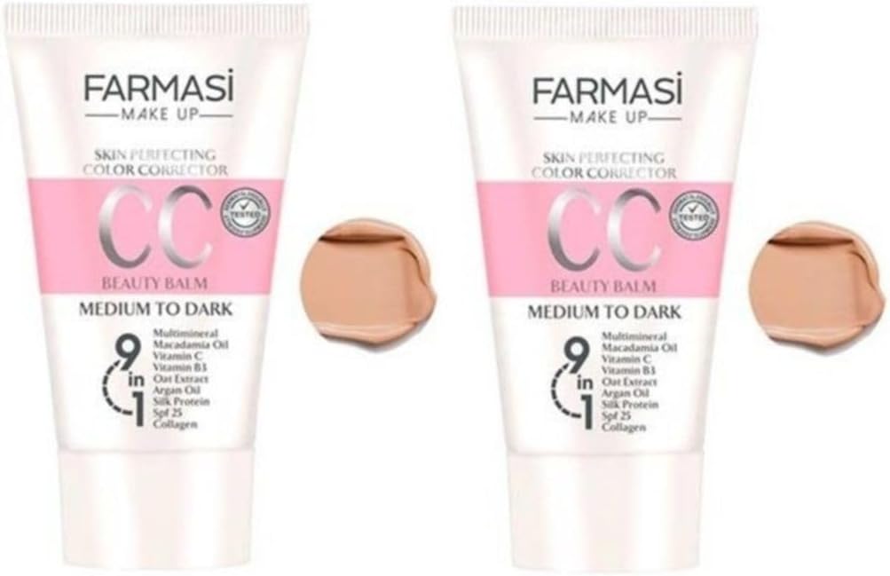 Farmasi 2 Cc Creams 50 Ml Medium to Dark