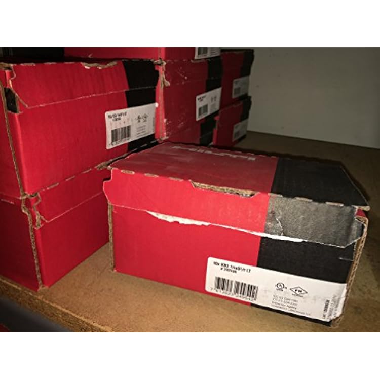 Hilti KWIK Bolt 3 Expansion Anchor - Carbon Steel - KB3 34 x 5-12 - 282536- Box of 10