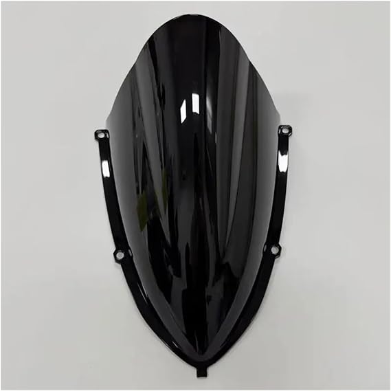 Sport Motorcycle Windscreen For Aprilia RS457 RS 457 2024 2025 Motorcycle Double Bubble Windshield Windscreen Wind Deflectors Wind Deflector(Type B Black)