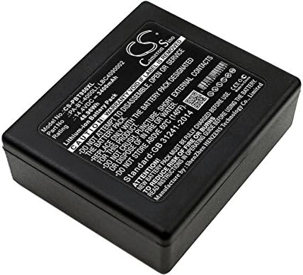 Replacement Battery for Brother P P 950 NW RuggedJet RJ 4030, PA-BB-001, PA-BB-002, PT-D800W, PT-E800T/TK, PT-E850TKW, PTP900W, PT-P900W, PTP950NW, PT-P950NW, RJ 4040 TD 2130 NHC, RJ4030