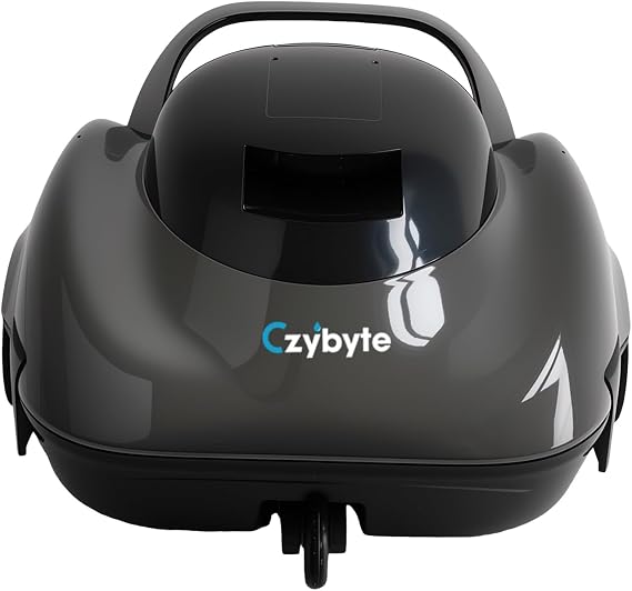 Cordless Robotic Pool Cleaner, Gray | 18.5 GPM Powerful Suction,120-Min Runtime, Self-Parking, Pool Vacuum for Above-Ground & Flat Pools to 860 sq.ft
