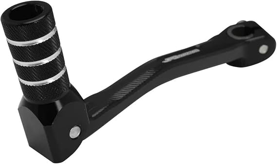 Powersports Foot Pegs Motorcycle CNC Gear Shifter Shift Pedal Lever for ZongShen Kayo T2 T4 XR CRF 50 70 110 SSR SDG WPB DHZ MX Xmotor Replacement Upgrade Accessories(Black)