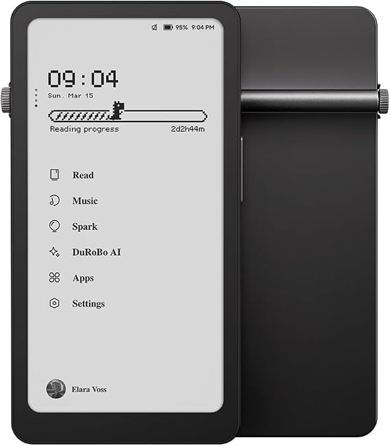 Krono – 15.57インチスマートePaperフォーカスハブ、300 PPI 6G 128Gペーパータブレット、スマートダイヤル付き – 電子書籍リーダー、アイデアキーパー、オーディオプレーヤーがオールインワン。