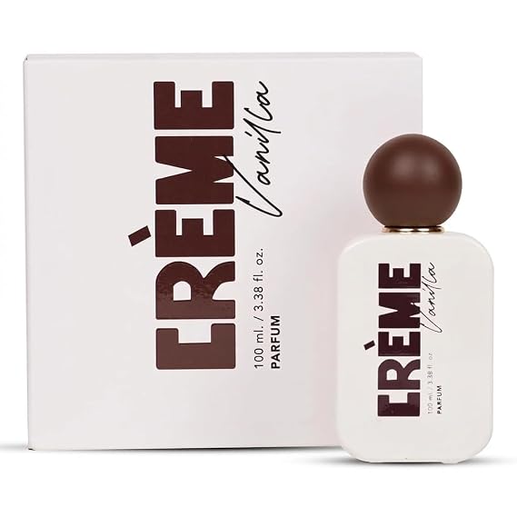 Vanilla Perfume Long Lasting Unisex Gourmand Fragrance, Warm Sweet Creamy Vanilla Scent, Luxury Perfume Spray, Intense Concentration, 3.38 Fl Oz (100ML)
