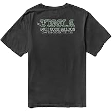 VISSLA Surf Goon Saloon Organic Pkt Tee Phantom XL