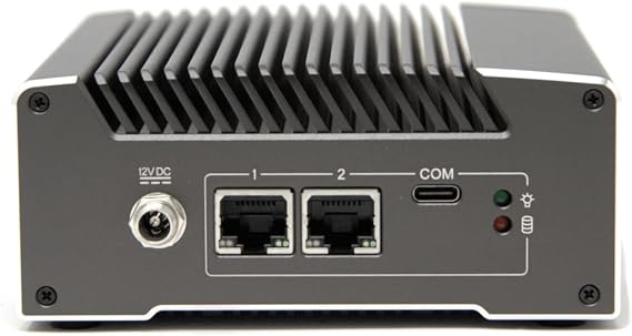 Protectli Vault V1211-2 Port, Micro Appliance/Mini PC - Intel N5105, 2X 2.5G NICs, 8GB LPDDR RAM on-Board, 32GB eMMC on-Board