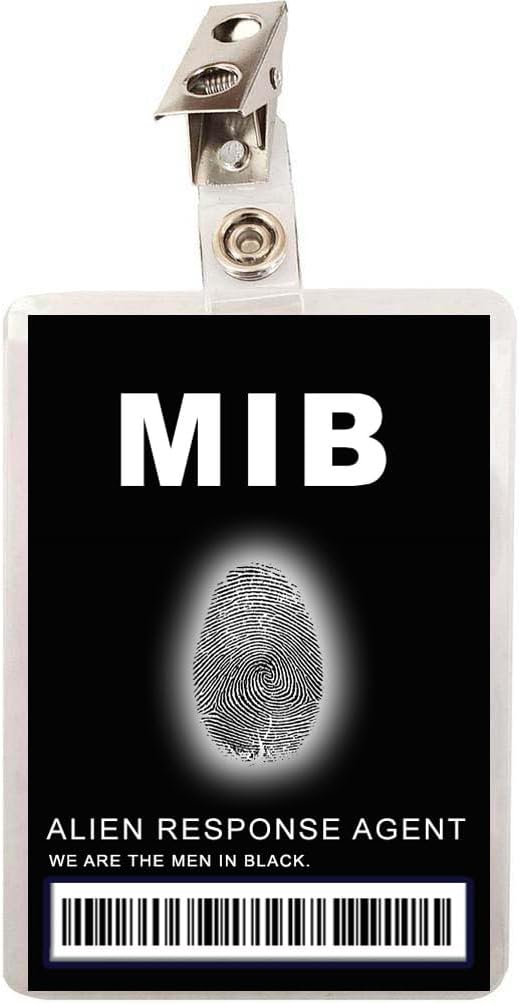 MIB Men in Black ID Badge Biometric