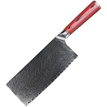 Home & Kitchen/Kitchen & Dining/Kitchen Utensi Kitchen Japanese-Style Kitchen Knife Household Damascus Chef Knife Slicing Knife High Carbon Steel Kitchen Knives (Color : Kitchen Knife)