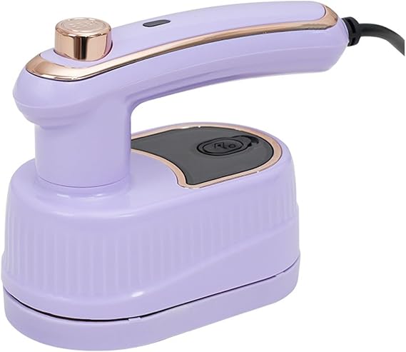 Travel Steamer for Clothes, Portable Handheld Garment Steamer Folding Clothes Iron Travel For Home And Business Trip,Portable Steam Iron(Purple)