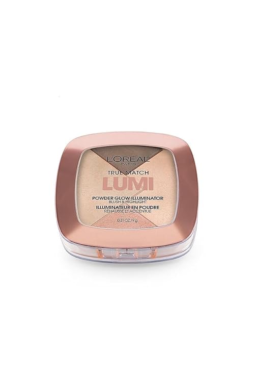 LOreal Paris True Match Lumi Powder Glow Illuminator, Golden, 0.31 oz.