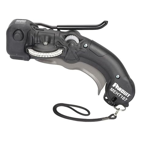 Panduit MEHT187 Metal Tape Embossing Tool, Black