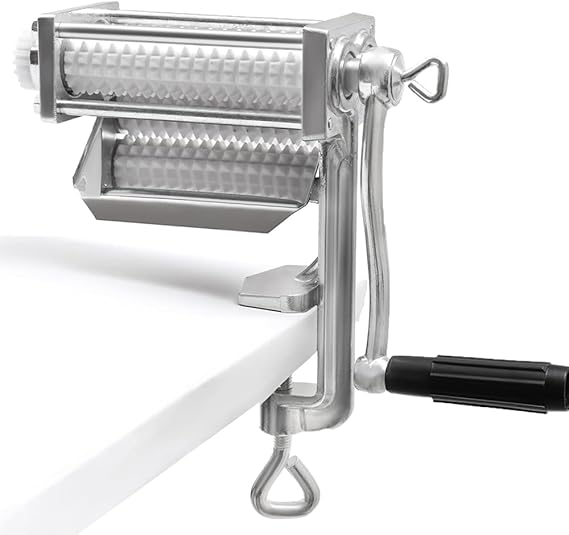 Manual Meat Tenderizer Cuber, Heavy Duty Steak Flatten with 4.75" Wide Feed