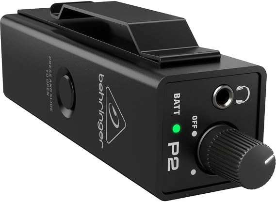 Behringer POWERPLAY P2 Ultra-Compact Personal In-Ear Monitor Amplifier