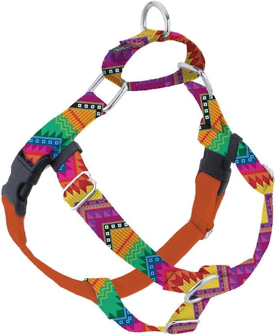 2 Hounds Design Freedom No Pull Dog Harness and Leash, 1" XXL, BFF