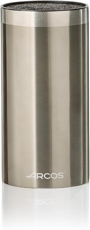 4" x 9" Stainless steel round block