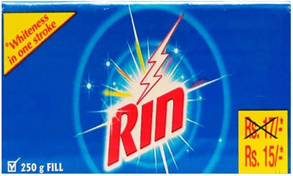 Rin Detergent Bar (250g Approx.)