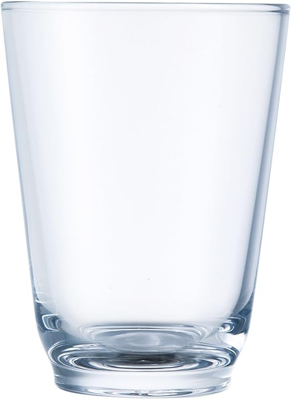 Kinto 26875 Glass HIBI Tumbler, 11.8 fl oz (350 ml), Clear