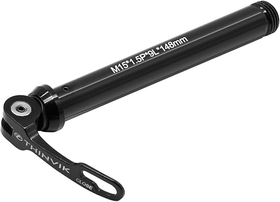Thinvik Bike Thru Axle for Sram Rrockshox Forks 15 x 100mm, Boost 15 x 110mm,Length(148mm)TL(9mm)TP(M151.5mm)