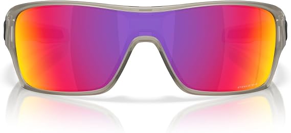 Oakley Man Sunglasses Polished Clear Frame, Prizm Black Polarized Lenses, 0MM