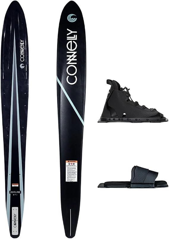Connelly Slalom Waterski Package, Outlaw - 65", with Swerve adj. Binding and Rear Toe Plate