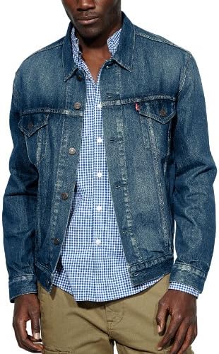 Levis Mens Relaxed Trucker Jacket