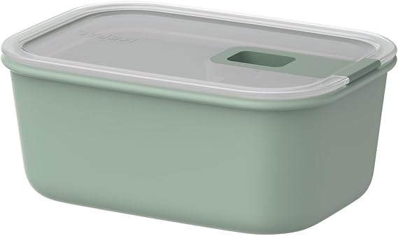 Mepal XL Ekmek Kutusu - Dışarıda Yemek İçin Ekmek Kutusu - 12 Dilim Ekmek için Öğle Yemeği Kutusu - Yemek Hazırlama Kutusu - Yetişkinler için Ekmek Kutusu - Bölmeli Yemek KabıNordic black
