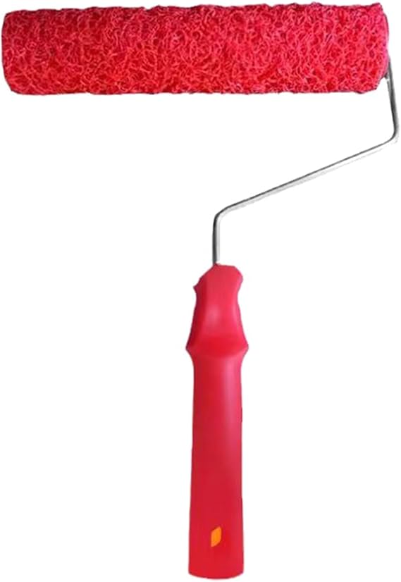Putty Roller Wall Brush, Drywall Compound Roller Home Decorating Tool Texture Pattern Roller Brush for Smooth Plastering Construction Tool