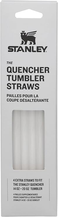 Stanley Quencher Tumbler Straws | Reusable Replacement Straws for Tumbler with Handle | Stainless Steel Drinking Cup Accessory | BPA-Free
