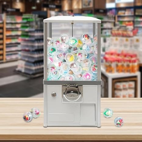 Vending Machine - Automatic Dispenser for Candy and Bouncy Balls - Ideal for Retail Stores and Game Centers