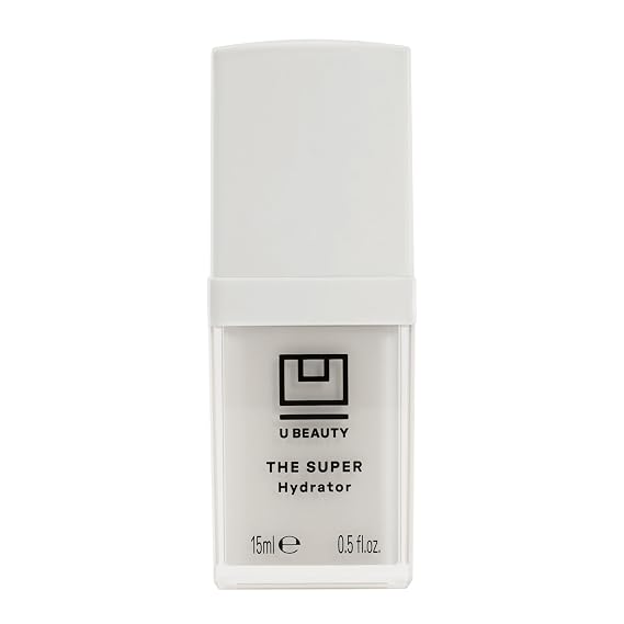 U Beauty The SUPER Hydrator - Mega-Dose Skin Hydrator and Hyaluronic Acid Moisturizing Cream with Peptides and Grapeseed Oil for Supple, Smooth, and Softer-Looking Skin For Up To 48 Hours - 0.5 fl oz