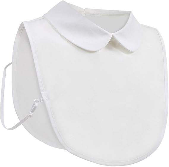 Shinywear Ruffles Turtle Neck False Shirt Collar Lace Crystal Pearls Decorative Dicky Choker Detachable Doll Lapel Blouse
