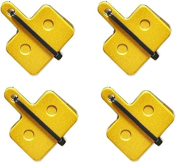 4 Pairs Bike Brake Pads Metal Bicycle Metallic Disc Brake Pads/Fit for B01S M575 M525 M515 M486 M485 M475 M446 M445 M416 M395 M375 M315 Bike Parts