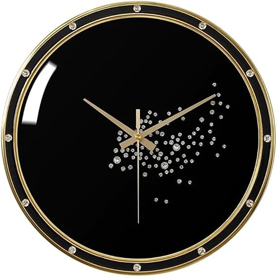 Wall Clock Living Room Kitchen Silent Vintage Home Decoration